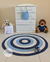 Tapete infantil
Tapete menino
tapete de crochê
tapete quarto de bebê
tapete quarto infantil
tapete azul claro e azul marinho
