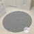 Tapete infantil cinza - Ateliê Vera Peixoto - tapetes de crochê para decoração quarto de bebê e infantil