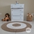 tapete infantil de crochê
Lindo tapete redondo artesanal, perfeito para decorar o quarto do seu bebê com estilo e conforto. Cores suaves e design encantador para um ambiente acolhedor e charmoso.
tapete marron e off white