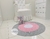 tapete quarto de bebê menina - 80 cm