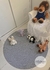 Tapete infantil cinza - comprar online