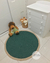 Tapete Decoração quarto de bebê 

A peça que não pode faltar no quartinho! 

Além de decorar, proporciona um ambiente aconchegante e fofo!

Tapete de crochê redondo nas cores off white e borda marron rosê.

Mede 1,20 de diâmetro.

Feito à mão.

Material b