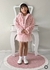 Tapete infantil rosê e off white - loja online