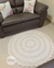 Imagem do Tapete de crochê off white para sala