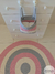 Porta fraldas de crochê - Ateliê Vera Peixoto - tapetes de crochê para decoração quarto de bebê e infantil