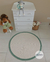 Tapete quarto de bebê Safari off white e verde - Ateliê Vera Peixoto
