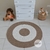Tapete Infantil Redondo Artesanal - Decoração Quarto Bebê - loja online