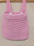 Detalhes do produto

Porta fraldas de crochê rosa 
 
 
Porta fraldas de crochê (tamanho P) 
 
Porta fraldas de crochê 
 Solução de armazenamento inteligente que não ocupa espaço no chão ou na prateleira. 
 
Uma bolsa em crochê feito à mão ,ajudará a mante