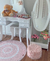 decoracao quarto infantil rosa e branco