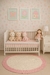 tapete infantil feminino off white e rosa