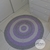 Tapete infantil lilás e cinza - Ateliê Vera Peixoto - tapetes de crochê para decoração quarto de bebê e infantil