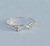 Anel Prata Infinito Cristal n 21 peso 1,6 g espessura 1mm - comprar online