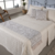 Kit 5 Pçs Peseira Cama Casal King e Almofadas Cheias - comprar online