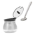 Conjunto 3 Unidades Porta Condimentos de Vidro 250ml - Inox - loja online