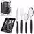 FAQUEIRO 25PCS P TALHER PRETO - comprar online
