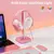 Alumínio liga desktop fone de ouvido cabide suporte vertical gaming headset sup