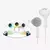 Fone de ouvido com fio fone de ouvido com microfone, fone de ouvido universal co