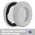 Almofadas de substituição para fones de ouvido jbl live 650btnc live 660nc e65