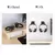 Suporte universal para fone de ouvido, suporte de plástico adesivo para montage
