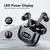 Fone de ouvido sem fio 40db com cancelamento de ruído bluetooth 5.3 fone de ouv - Headset Store