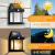 Transforme Suas Noites: Luminária Arandela Solar KR502 com Sensor – Economia e Proteção Inteligente! - comprar online
