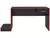 Mesa Gamer Artely Preto e Vermelho 1 Gaveta - PerCent Day