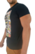 Camiseta Masculina Slim Fit com Elastano - Estampa com strass, pedrarias, brilhante na internet