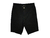 Bermuda Masculina Sarja Preta - Corte Reto/ Padrão - comprar online