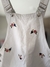Vestido jardinero bordado FOREVER 21 Talle M - tienda online