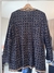 Saco importado pana y bordado Talle 42 - Revivi moda circular