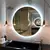 Espelho Decorativo Led Suspenso Para Maquiagem Banheiro Sala Quarto - Yuve