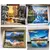 Gatyztory diy pintura a óleo por números natureza paisagem quadro fotos por números kits acrílicos para decoração de casa presente