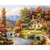 Gatyztory diy pintura a óleo por números natureza paisagem quadro fotos por números kits acrílicos para decoração de casa presente - comprar online
