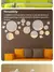 26 peças adesivo de parede espelho acrílico 3d, espelho redondo, quarto diy, b - loja online