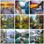Gatyztory diy pintura a óleo por números natureza paisagem quadro fotos por números kits acrílicos para decoração de casa presente