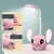 Luz noturna brilhante dos desenhos animados lilo & ponto decoração para casa c - comprar online