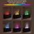 Nova simulação chama máquina de aromaterapia mini umidificador ar led colorid - comprar online