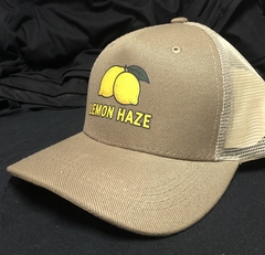 BONÉ SMOKE HASH PRINTS LEMON HAZE - MERCH SUPPORT SOLUTIONS
