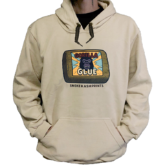 MOLETOM SMOKE HASH PRINTS GORILLA GLUE OFF WHITE - comprar online