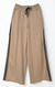 Calça Pantalona com Listras Laterais