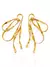 Brincos Folheado a Ouro 18k Design Laço Cod 69 - comprar online