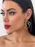 Brincos Folheado a Ouro 18k Design Laço Cod 69