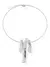 Colar Folheado Ouro 18k e Prata Aro Clarissa - prata - comprar online