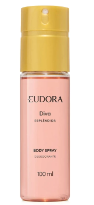 Desodorante Body Spray Diva Esplêndida 100Ml Eudora