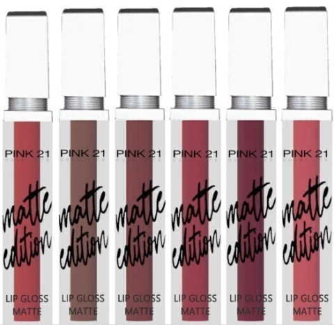 Lip Gloss Matte Edition Tons Nudes