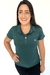 Camisa Feminina Gola Polo Canelado