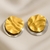 Brinco Elegância Duplo com Banho de Ouro e Prata - comprar online