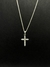Corrente Elo Português Crucifixo Cravejado Vetta - 60cm - V E T T A