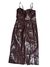 Vestido chocolate FOREVER21 talle M
