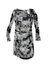 Vestido drapeado ZARA talle M